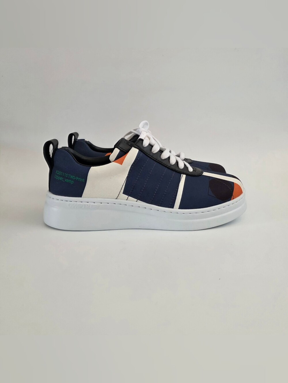 New Camper TWS Women's Sneaker Mismatched Color Block Design Size 37